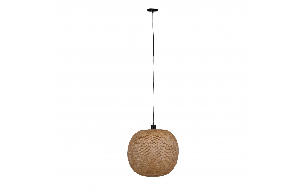 Dijk Lampa Wisząca Bambusowa w Stylu Boho 38x38x35cm Kolor Naturalny 55857-017