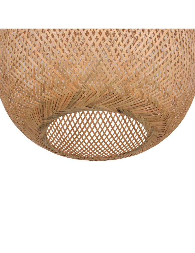 Boho pendant lamps - Dijk Bamboo Pendant Lamp in Boho Style 46x46x43cm Natural Color 55858-017 - product kolory-swiatla.pl 6