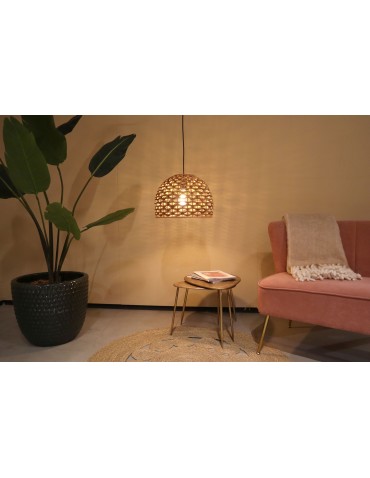 Dijk Pendant Lamp in Boho Style 38x38x28cm Natural Color 55873-017 - product 2