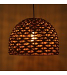 Boho pendant lamps - Dijk Pendant Lamp in Boho Style 38x38x28cm Natural Color 55873-017 - product 8