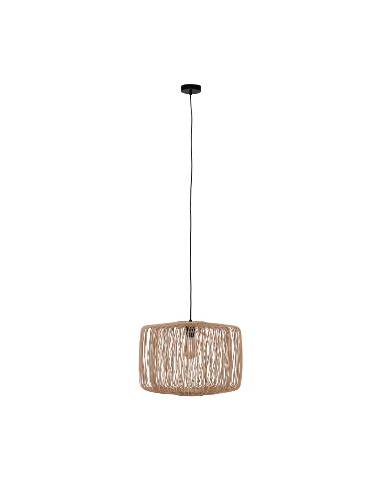 Boho pendant lamps - Dijk Bamboo Pendant Lamp in Boho Style 38x38x28cm Natural Color 55877-017. - product kolory-swiatla.pl 7