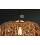 Boho pendant lamps - Dijk Bamboo Pendant Lamp in Boho Style 46x46x34cm Natural Color 55878-017. - product 2