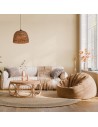 Dijk Pendant Lamp in Boho Style 46x46x30cm Natural Color 56107-017