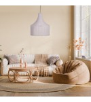 Boho pendant lamps - Dijk Cotton Pendant Lamp 38x38x42cm Color White 102392 - product 1