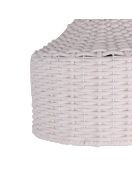 Dijk Lampa Wisząca Bawełniana 46x46x50cm Kolor Biały 102393 - produkt 2