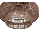 Boho pendant lamps - Dijk Pendant Lamp in Boho Style 41x41x28cm Natural Color 104666 - product 4
