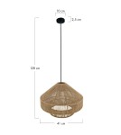 Boho pendant lamps - Dijk Pendant Lamp in Boho Style 41x41x28cm Natural Color 104666 - product 5