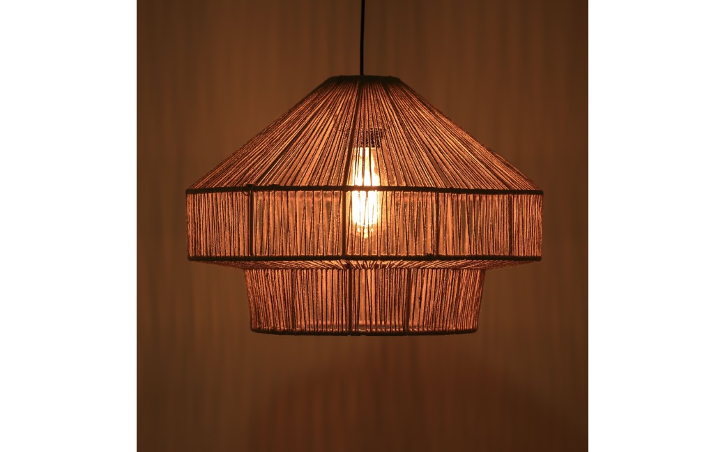 Dijk Lampa Wisząca w Stylu Boho 41x41x28cm Kolor Naturalny 104666