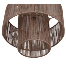 Boho pendant lamps - Dijk Pendant Lamp in Boho Style 40x40x41cm Color Natural 104665 - product 3