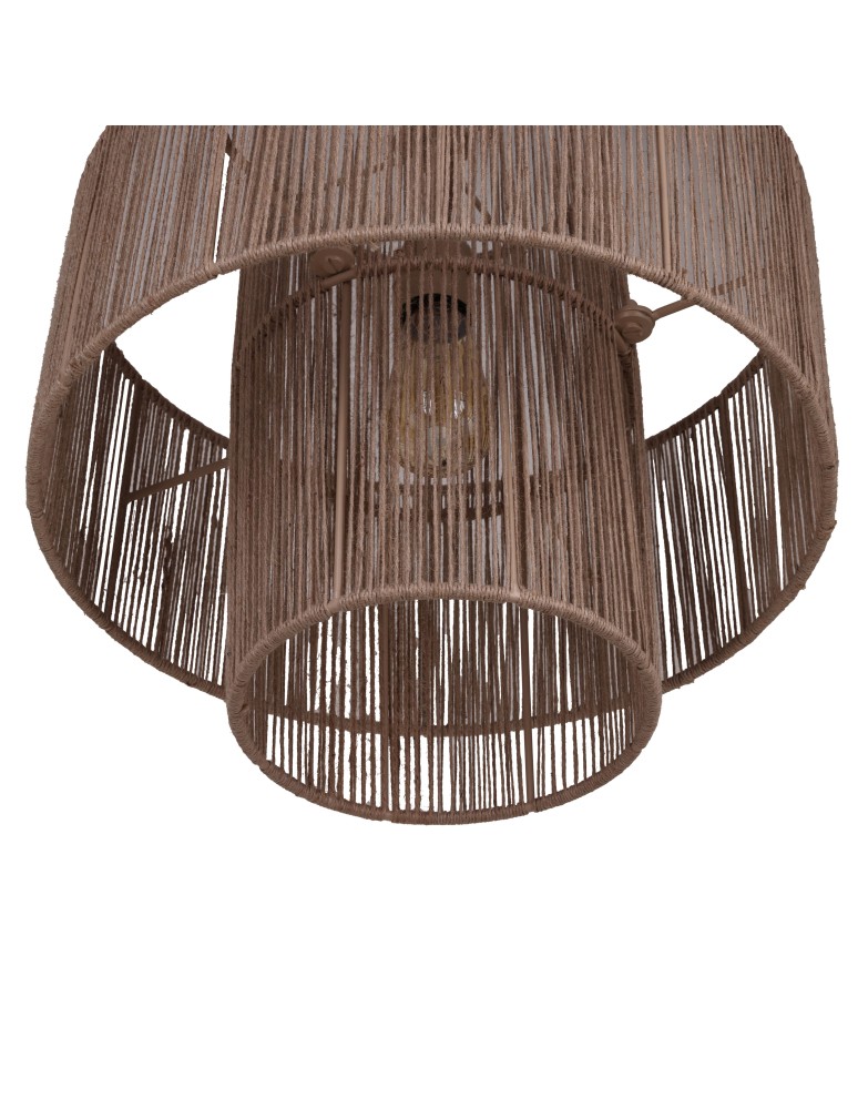 Boho pendant lamps - Dijk Pendant Lamp in Boho Style 40x40x41cm Color Natural 104665 - product kolory-swiatla.pl 3