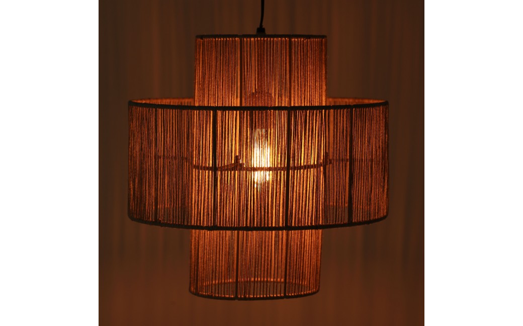 Dijk Lampa Wisząca w Stylu Boho 40x40x41cm Kolor Naturalny 104665