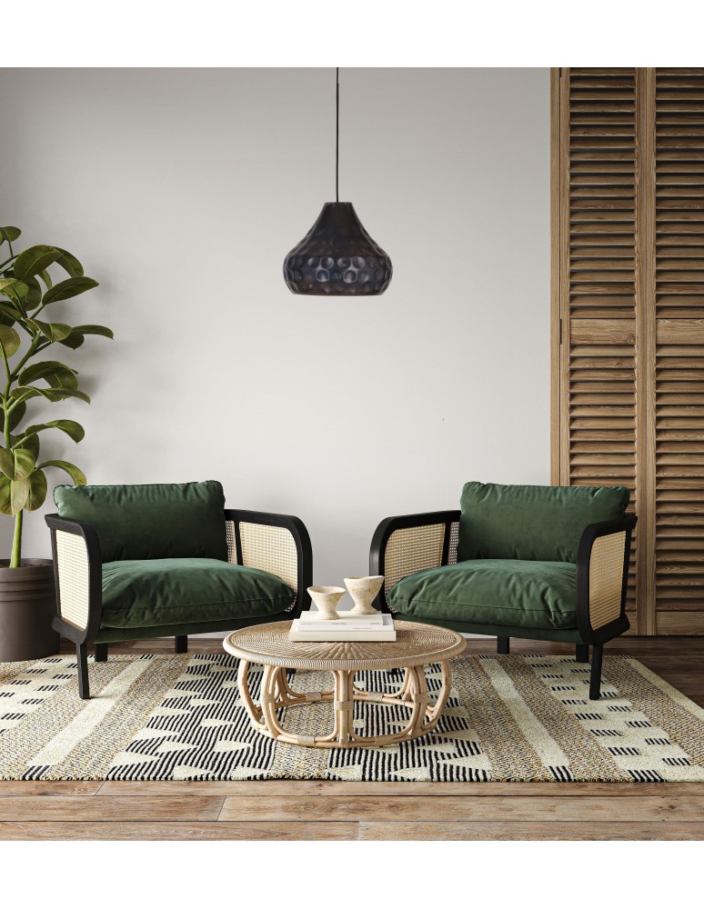 Boho pendant lamps - Dijk Metal Lamp 31.5x31.5x27.5cm Color Black 102745 - product kolory-swiatla.pl 1