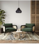 Boho pendant lamps - Dijk Metal Lamp 41.5x41.5x29.5cm Color Black 102746 - product 1