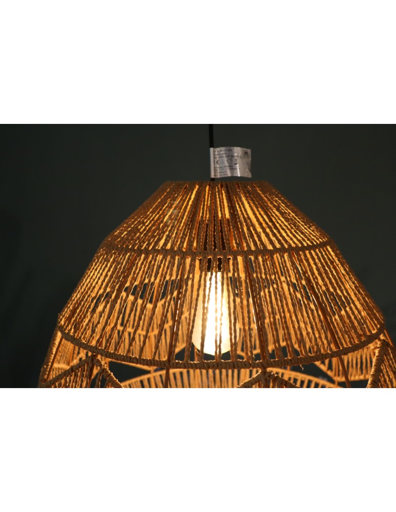 Boho pendant lamps - Dijk Pendant Lamp in Boho Style 38x38x38cm Natural Color 55865-017 - product kolory-swiatla.pl 3