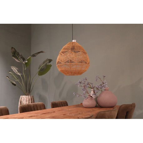 Dijk Lampa Wisząca w Stylu Boho 38x38x38cm Kolor Naturalny 55865-017