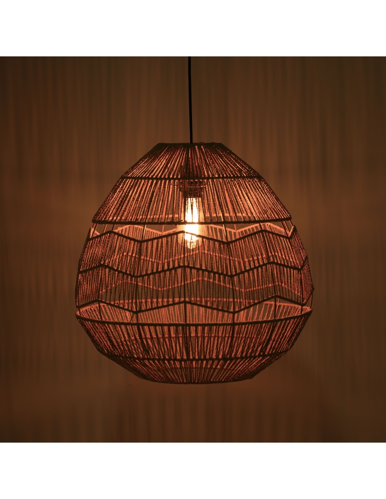 Boho pendant lamps - Dijk Pendant Lamp in Boho Style 38x38x38cm Natural Color 55865-017 - product kolory-swiatla.pl 7
