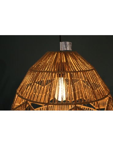 Dijk Pendant Lamp in Boho Style 46x46x46cm Natural Color 55866-017 - product 2