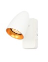 Italux Tino Wall lamp 1xGU10 10W White, gold WL-36748-1-WH-GD
