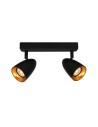 Italux Tino Spotlight/Spot 2xGU10 10W Black, Gold SPL-36748-2-BK-GD