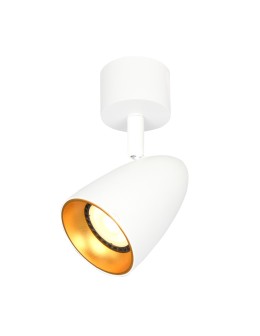 Italux Tino Spotlight/Spot 1xGU10 10W White, Gold SPL-36748-1R-WH-GD