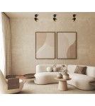 Adjustable ceiling lamps - spots - Italux Tino Spotlight/Spot 1xGU10 10W Black, Gold SPL-36748-1R-BK-GD - product 2