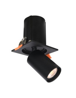 Italux Termo Spotlight/Spot 1xGU10 10W Black Sandblasted SPL-50310-1S BK