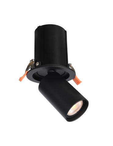 Italux Termo Spotlight/Spot 1xGU10 10W Black Sandblasted SPL-50310-1R BK