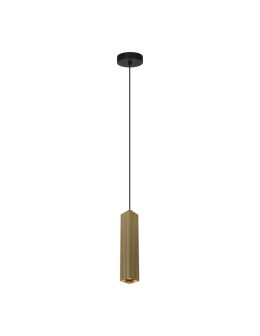 Italux Tecno Pendant 1xGU10 10W Gold PND-37492-1-GD