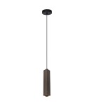 Pendant tube lamps - Italux Tecno Pendant 1xGU10 10W Brown PND-37492-1-BRO - product 1
