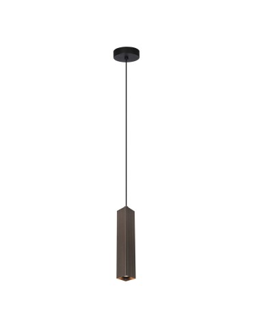 Italux Tecno Pendant 1xGU10 10W Brown PND-37492-1-BRO