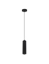Italux Tecno Pendant 1xGU10 10W Sandblasted Black PND-37492-1-BK