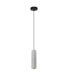 Pendant tube lamps - Italux Tecno Pendant 1xGU10 10W Aluminum PND-37492-1-ALU - product 1