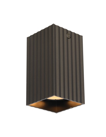 Italux Tecno Surface Mounted 1xGU10 10W Brown CLN-37492-S-BRO