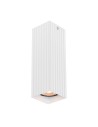 Italux Tecno Surface Mounted 1xGU10 10W White Sandblasted CLN-37492-M-WH