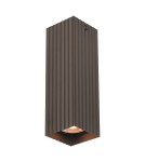 Square ceiling luminaires - Italux Tecno Surface Mounted 1xGU10 10W Brown CLN-37492-M-BRO - product 1