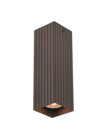 Italux Tecno Surface Mounted 1xGU10 10W Brown CLN-37492-M-BRO