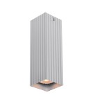 Square ceiling luminaires - Italux Tecno Surface Mounted 1xGU10 10W Aluminum CLN-37492-M-ALU - product 1
