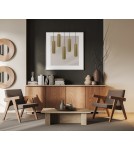 Square ceiling luminaires - Italux Tecno Surface Mounted 1xGU10 10W Gold CLN-37492-L-GD - product 2