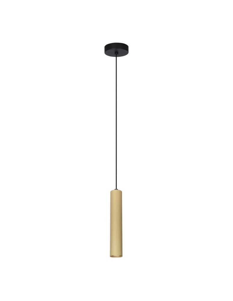 Pendant tube lamps - Italux Rilok Pendant 1xGU10 10W Gold PND-83920-1-GD - product kolory-swiatla.pl 1