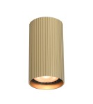 Round ceiling luminaires - Italux Rilok Surface Mounted 1xGU10 10W Gold CLN-83920-S-GD - product 1