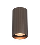 Round ceiling luminaires - Italux Rilok Surface Mounted 1xGU10 10W Brown CLN-83920-S-BRO - product 1