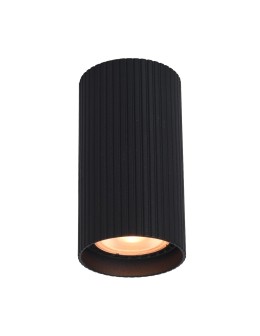 Italux Rilok Natynkowa 1xGU10 10W Czarny piaskowany CLN-83920-S-BK