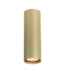 Round ceiling luminaires - Italux Rilok Surface Mounted 1xGU10 10W Gold CLN-83920-M-GD - product 1