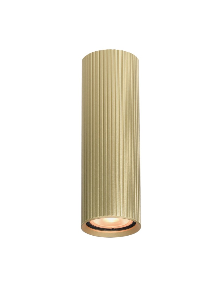 Round ceiling luminaires - Italux Rilok Surface Mounted 1xGU10 10W Gold CLN-83920-M-GD - product kolory-swiatla.pl 1