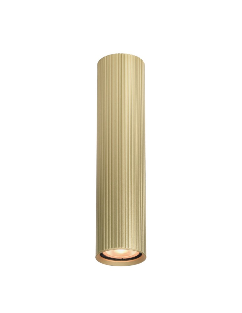 Round ceiling luminaires - Italux Rilok Surface Mounted 1xGU10 10W Gold CLN-83920-L-GD - product kolory-swiatla.pl 1