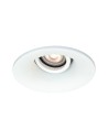 Italux Ralte Flush Mounted Ceiling 1xGU10 10W White Sandblasted DL-36360-GU10-WH