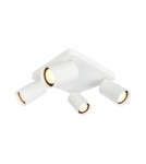 Adjustable ceiling lamps - spots - Italux Nesto Spotlight/Spot 4xGU10 10W White Sandblasted SPL-23436-4S-WH - product 1
