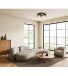 Adjustable ceiling lamps - spots - Italux Nesto Spotlight/Spot 4xGU10 10W Black, Brass SPL-23436-4S-BK-BRSS - product 2