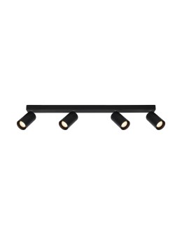 Italux Nesto Spotlight/Spot 4xGU10 10W Black Sandblasted SPL-23436-4-BK
