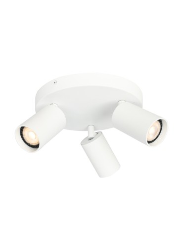 Italux Nesto Spotlight/Spot 3xGU10 10W White Sandblasted SPL-23436-3R-WH